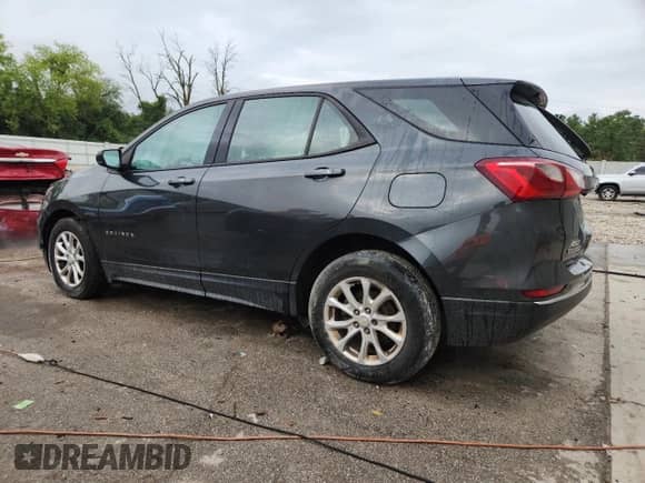 2018 Chevrolet Equinox LS with VIN 3GNAXHEV9JL114707, listed as a Copart auction lot 68964465 with 122,269 mi miles and Clean title. Bid and sale history available at DreamBid. Image 2.