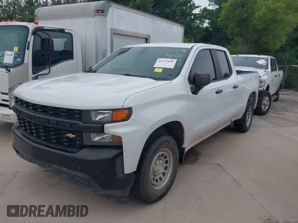 2020 Chevrolet Silverado 1500 Work Truck with VIN 1GCRWAEF6LZ290561, listed as a IAAI auction lot 42175885 with 68,546 mi miles and . Bid and sale history available at DreamBid. Image 2.