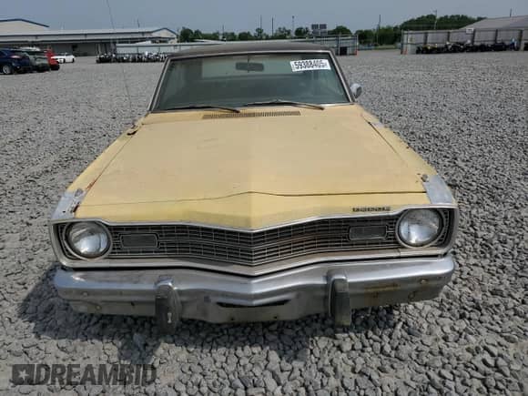 1973 Dodge Dart with VIN LH23C3R263253, listed as a Copart auction lot 59388405 with 57,319 mi miles and Clean title. Bid and sale history available at DreamBid. Image 5.