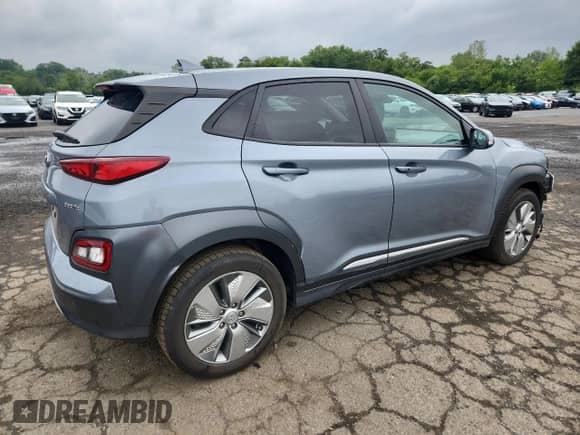 2021 Hyundai Kona Ultimate with VIN KM8K53AG0MU119135, listed as a Copart auction lot 66993125 with 70,357 mi miles and Salvage title. Bid and sale history available at DreamBid. Image 3.