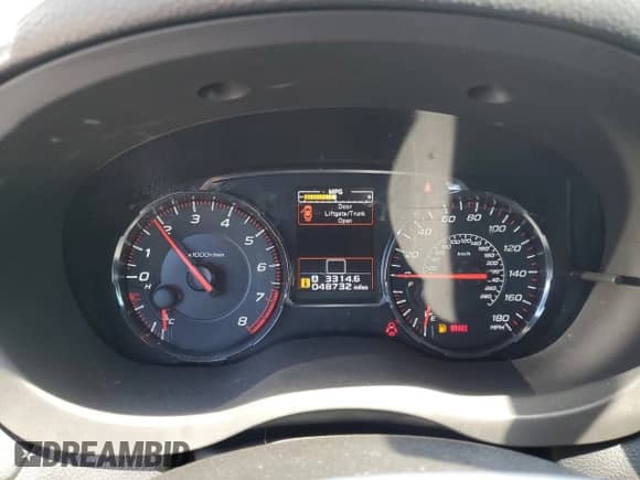 2020 Subaru WRX with VIN JF1VA1A66L9808015, listed as a Copart auction lot 71118985 with 48,732 mi miles and Salvage title. Bid and sale history available at DreamBid. Image 9.