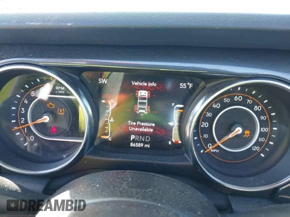 2021 Jeep Wrangler Unlimited Sport S with VIN 1C4HJXDG4MW753159, listed as a IAAI auction lot 41723515 with 86,589 mi miles and . Bid and sale history available at DreamBid. Image 7.