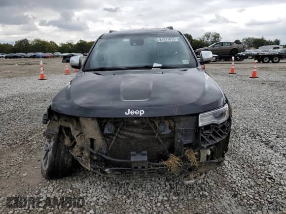 2017 Jeep Grand Cherokee Overland with VIN 1C4RJFCG7HC684748, listed as a Copart auction lot 81811815 with 72,945 mi miles and Salvage title. Bid and sale history available at DreamBid. Image 5.