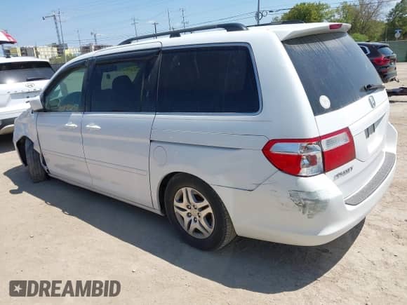 2007 Honda Odyssey EX-L с VIN 5FNRL386X7B401138, выставлен на аукционе IAAI как лот 43218745 с пробегом 224 911 миль миль и . История ставок и продаж доступна на DreamBid. Изображение 3.