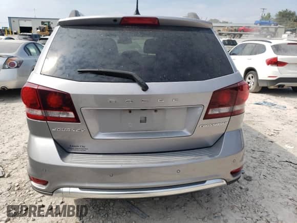 2017 Dodge Journey Crossroad with VIN 3C4PDCGB4HT695593, listed as a Copart auction lot 80824615 with 69,956 mi miles and Salvage title. Bid and sale history available at DreamBid. Image 6.