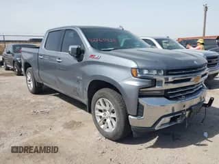2019 Chevrolet Silverado 1500 LTZ z VIN 3GCUYGED1KG265152, wystawiony jako IAAI lot #42260338 z przebiegiem 72 448 mil mil oraz . Historia ofert i sprzedaży dostępna na DreamBid. Obrazek 1.