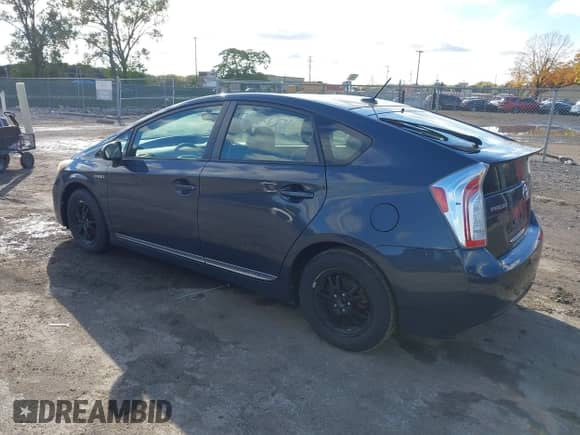 2012 Toyota Prius Four with VIN JTDKN3DU8C1523032, listed as a IAAI auction lot 43524270 with 216,241 mi miles and . Bid and sale history available at DreamBid. Image 3.