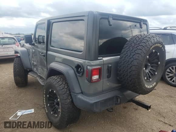 2020 Jeep Wrangler Sport S with VIN 1C4GJXAG6LW236590, listed as a Copart auction lot 68660755 with 42,860 mi miles and Salvage title. Bid and sale history available at DreamBid. Image 2.