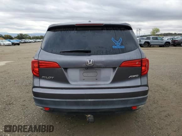 2016 Honda Pilot EX with VIN 5FNYF6H31GB002757, listed as a Copart auction lot 81770345 with Not provided miles and Salvage title. Bid and sale history available at DreamBid. Image 6.