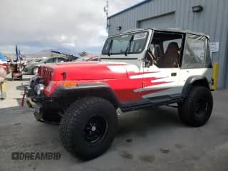 1987 Jeep Wrangler with VIN 2BCCV81J8HB533133, listed as a Copart auction lot 47839095 with 96,522 mi miles and Salvage title. Bid and sale history available at DreamBid. Image 1.