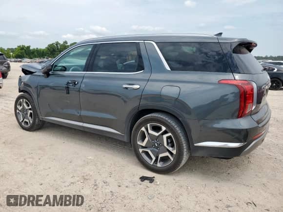2023 Hyundai Palisade Limited with VIN KM8R54GE3PU586287, listed as a Copart auction lot 66697445 with 34,394 mi miles and Salvage title. Bid and sale history available at DreamBid. Image 2.