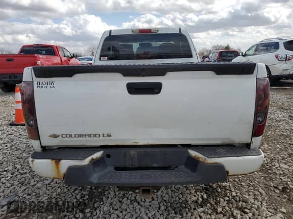 2005 Chevrolet Colorado LS Z85 with VIN 1GCCS196158118412, listed as a Copart auction lot 47818725 with 189,606 mi miles and Clean title. Bid and sale history available at DreamBid. Image 6.