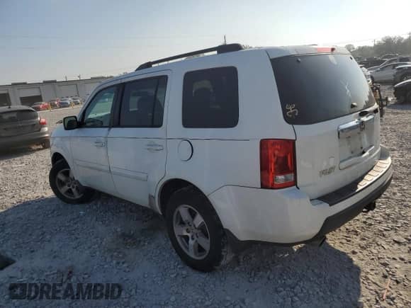 2010 Honda Pilot EX with VIN 5FNYF3H4XAB012816, listed as a Copart auction lot 67298095 with 249,990 mi miles and Salvage title. Bid and sale history available at DreamBid. Image 2.
