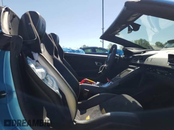 2021 Lamborghini Huracan с VIN ZHWUT5ZF4MLA17878, выставлен на аукционе Copart как лот 65749535 с пробегом 24 506 миль миль и Списание • Salvage title. История ставок и продаж доступна на DreamBid. Изображение 10.