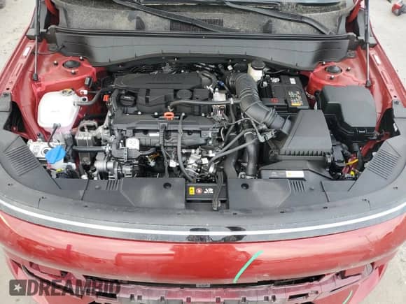 2025 Hyundai Kona N Line S with VIN KM8HBCA33SU207898, listed as a Copart auction lot 50381255 with 413 mi miles and Salvage title. Bid and sale history available at DreamBid. Image 12.