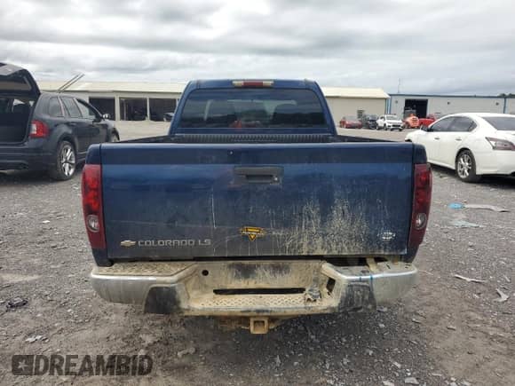 2004 Chevrolet Colorado Z71 with VIN 1GCCS196148188541, listed as a Copart auction lot 68761275 with Not provided miles and Salvage title. Bid and sale history available at DreamBid. Image 6.