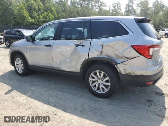 2019 Honda Pilot LX с VIN 5FNYF6H13KB073143, выставлен на аукционе Copart как лот 56280495 с пробегом 172 265 миль миль и Списание • Salvage title. История ставок и продаж доступна на DreamBid. Изображение 2.