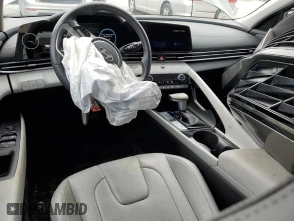 2024 Hyundai Elantra Limited z VIN KMHLN4DJ7RU095313, wystawiony jako Copart lot #69464505 z przebiegiem 17 553 mil mil oraz Szkoda całkowita • Salvage title. Historia ofert i sprzedaży dostępna na DreamBid. Obrazek 8.