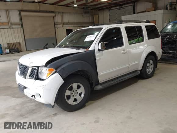 2007 Nissan Pathfinder S with VIN 5N1AR18U47C648842, listed as a IAAI auction lot 42187700 with 199,209 mi miles and . Bid and sale history available at DreamBid. Image 2.