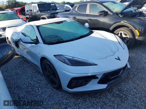 2022 Chevrolet Corvette 3LT z VIN 1G1YC3D44N5123313, wystawiony jako Copart lot #74459254 z przebiegiem 537 mil mil oraz Nie do naprawy • Non repairable. Historia ofert i sprzedaży dostępna na DreamBid. Obrazek 4.