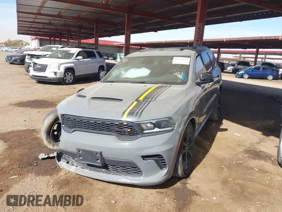 2023 Dodge Durango R/T Plus z VIN 1C4SDHCTXPC682248, wystawiony jako IAAI lot #41545434 z przebiegiem 35 312 mil mil oraz . Historia ofert i sprzedaży dostępna na DreamBid. Obrazek 2.