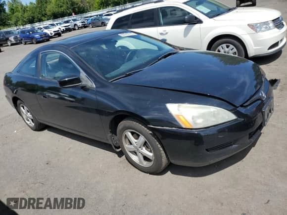 2005 Honda Accord EX with VIN 1HGCM72775A005316, listed as a Copart auction lot 60316715 with 142,808 mi miles and Salvage title. Bid and sale history available at DreamBid. Image 4.