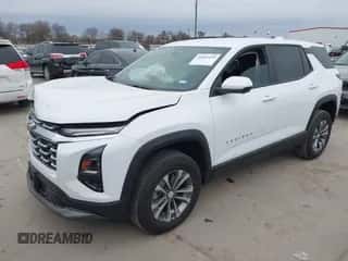 2025 Chevrolet Equinox FWD LT с VIN 3GNAXHEG1SL134484, выставлен на аукционе IAAI как лот 41681459 с пробегом 1 008 миль миль и . История ставок и продаж доступна на DreamBid. Изображение 2.