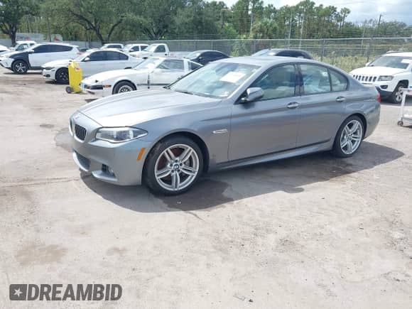 2014 BMW 5 Series 535d xDrive with VIN WBAFV3C53ED685306, listed as a IAAI auction lot 43270499 with 95,044 mi miles and . Bid and sale history available at DreamBid. Image 2.