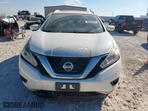 2015 Nissan Murano Platinum с VIN 5N1AZ2MGXFN216765, выставлен на аукционе Copart как лот 85854555 с пробегом Не указан миль и Списание • Salvage title. История ставок и продаж доступна на DreamBid. Изображение 5.
