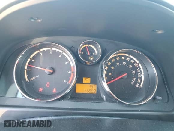 2008 Saturn VUE XR with VIN 3GSCL53758S533030, listed as a Copart auction lot 80803114 with 55,953 mi miles and Salvage title. Bid and sale history available at DreamBid. Image 9.