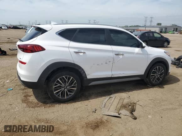 2020 Hyundai Tucson SEL with VIN KM8J3CAL6LU231869, listed as a Copart auction lot 63864775 with 72,418 mi miles and Salvage title. Bid and sale history available at DreamBid. Image 3.