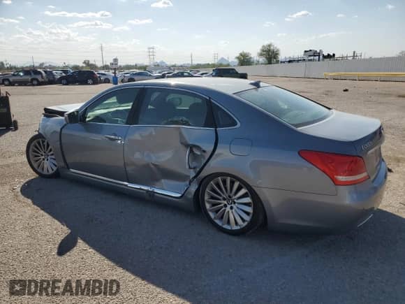 2015 Hyundai Equus Signature с VIN KMHGH4JH8FU100380, выставлен на аукционе Copart как лот 68477395 с пробегом 118 787 миль миль и Списание • Salvage title. История ставок и продаж доступна на DreamBid. Изображение 2.