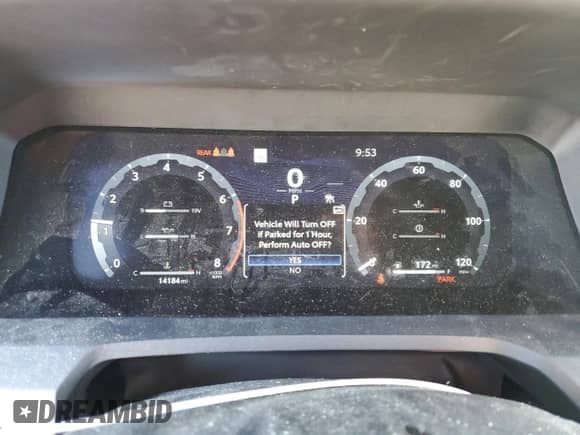 2024 Toyota Tacoma TRD Off Road with VIN 3TMLB5JN8RM000837, listed as a Copart auction lot 82183745 with 14,184 mi miles and Salvage title. Bid and sale history available at DreamBid. Image 9.