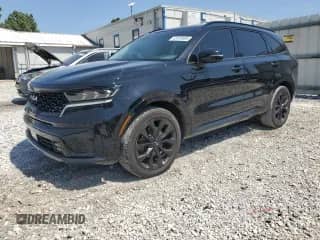 2023 Kia Sorento SX with VIN 5XYRK4LFXPG230416, listed as a Copart auction lot 65724905 with 28,977 mi miles and Salvage title. Bid and sale history available at DreamBid. Image 1.