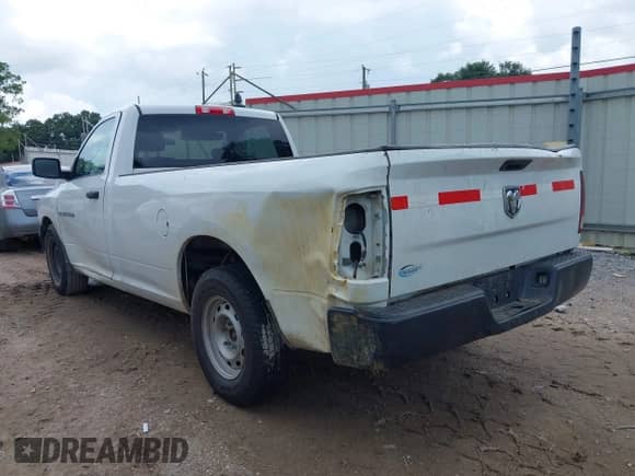 2012 Ram 1500 ST with VIN 3C6JD6DK3CG223910, listed as a IAAI auction lot 42513399 with 177,088 mi miles and . Bid and sale history available at DreamBid. Image 3.