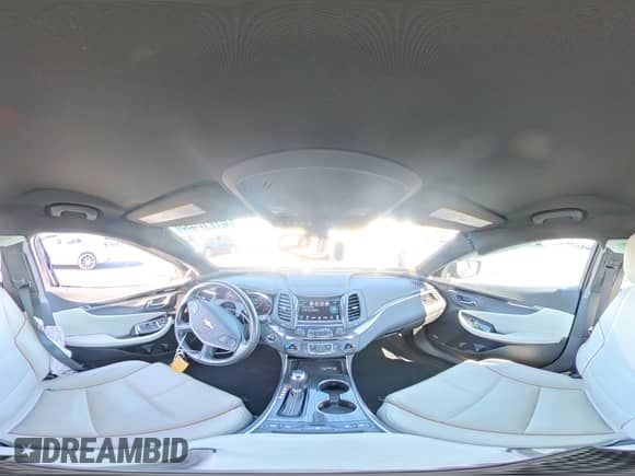 2019 Chevrolet Impala Premier with VIN 2G1105S31K9150452, listed as a Copart auction lot 81713595 with 53,980 mi miles and Salvage title. Bid and sale history available at DreamBid. Image 14.