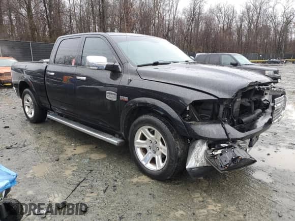 2015 Ram 1500 with VIN 1C6RR6WT4FS514519, listed as a Copart auction lot 44253595 with 154,465 mi miles and Salvage title. Bid and sale history available at DreamBid. Image 4.