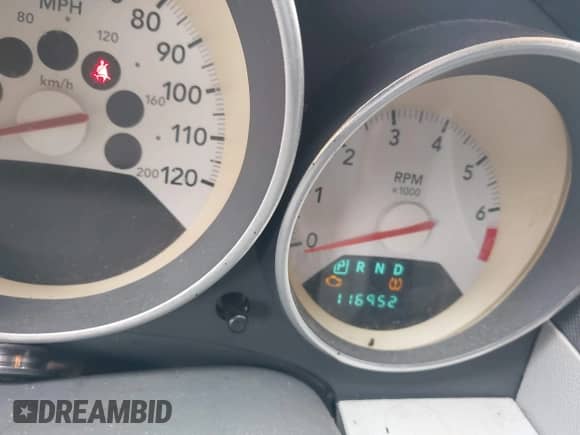 2007 Dodge Caliber R/T с VIN 1B3HB78K07D151193, выставлен на аукционе IAAI как лот 42977368 с пробегом 116 952 миль миль и . История ставок и продаж доступна на DreamBid. Изображение 7.