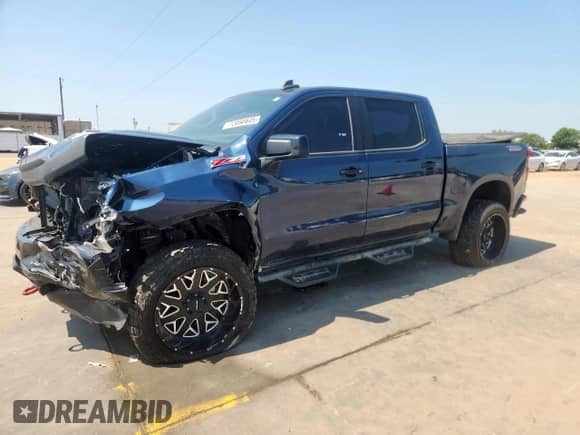 2022 Chevrolet Silverado 1500 LT Trail Boss с VIN 1GCPYFED5NZ169908, выставлен на аукционе Copart как лот 72050845 с пробегом Не указан миль и Списание • Salvage title. История ставок и продаж доступна на DreamBid. Изображение 1.