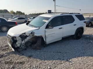 2019 Chevrolet Traverse Premier with VIN 1GNERKKW9KJ233999, listed as a Copart auction lot 69497155 with 150,739 mi miles and Salvage title. Bid and sale history available at DreamBid. Image 1.