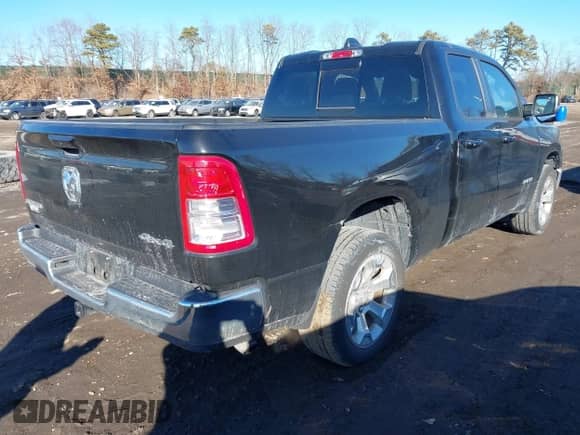 2022 Ram 1500 Big Horn with VIN 1C6RRFBG3NN341419, listed as a IAAI auction lot 41404023 with 46,404 mi miles and . Bid and sale history available at DreamBid. Image 4.