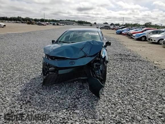 2025 Toyota Camry LE with VIN 4T1DAACK5SU570424, listed as a Copart auction lot 80107055 with Not provided miles and Non repairable. Bid and sale history available at DreamBid. Image 14.