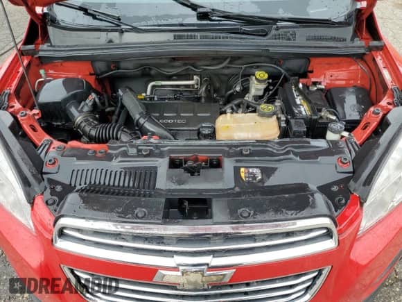 2016 Chevrolet Trax LT z VIN KL7CJPSB4GB751504, wystawiony jako Copart lot #82018265 z przebiegiem 168 016 mil mil oraz Czysty tytuł • Clean title. Historia ofert i sprzedaży dostępna na DreamBid. Obrazek 12.