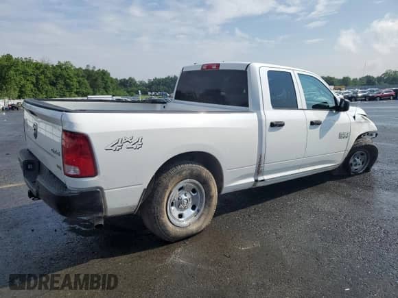 2015 Ram 1500 Tradesman with VIN 1C6RR7FG5FS631020, listed as a Copart auction lot 60110315 with 134,138 mi miles and Salvage title. Bid and sale history available at DreamBid. Image 3.