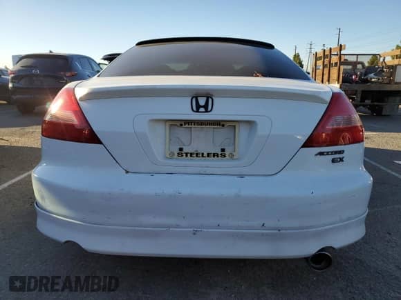 2003 Honda Accord EX с VIN 1HGCM726X3A027444, выставлен на аукционе Copart как лот 82602155 с пробегом 340 275 миль миль и Списание • Salvage title. История ставок и продаж доступна на DreamBid. Изображение 6.