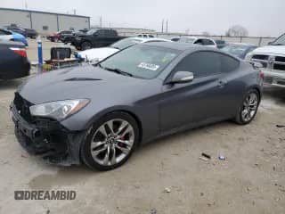 2015 Hyundai Genesis Coupe Ultimate с VIN KMHHU6KJ7FU121749, выставлен на аукционе Copart как лот 44766685 с пробегом 142 776 миль миль и Списание • Salvage title. История ставок и продаж доступна на DreamBid. Изображение 1.