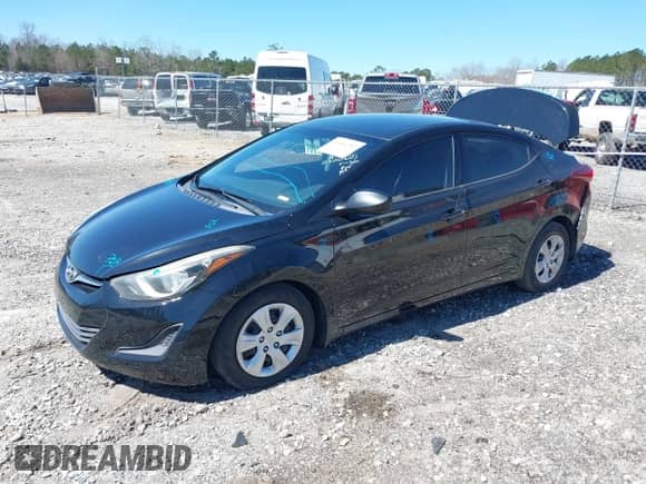 2016 Hyundai Elantra SE with VIN 5NPDH4AE6GH795211, listed as a IAAI auction lot 41816352 with 108,591 mi miles and . Bid and sale history available at DreamBid. Image 2.