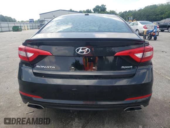 2017 Hyundai Sonata Sport z VIN 5NPE34AF1HH581045, wystawiony jako Copart lot #59892185 z przebiegiem 147 414 mil mil oraz Szkoda całkowita • Salvage title. Historia ofert i sprzedaży dostępna na DreamBid. Obrazek 6.