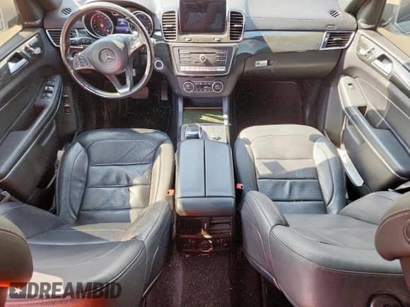 2017 Mercedes-Benz GLS 550 with VIN 4JGDF7DE0HA785832, listed as a Copart auction lot 69815005 with 139,264 mi miles and Salvage title. Bid and sale history available at DreamBid. Image 8.