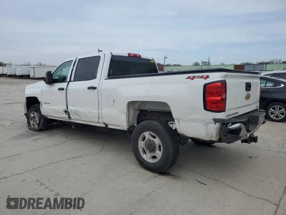 2019 Chevrolet Silverado 2500HD Work Truck z VIN 1GC1KREG7KF227727, wystawiony jako Copart lot #53440745 z przebiegiem 103 013 mil mil oraz Szkoda całkowita • Salvage title. Historia ofert i sprzedaży dostępna na DreamBid. Obrazek 2.